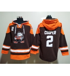 Cleveland Browns Sitched Pullover Hoodie #2 Amari Cooper