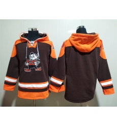 Cleveland Browns Sitched Pullover Hoodie Blank