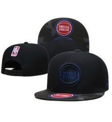 Detroit Pistons NBA Snapback Cap 001