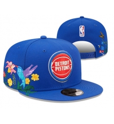 Detroit Pistons Snapback Cap 002