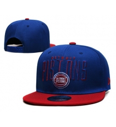 Detroit Pistons Snapback Cap 24E01