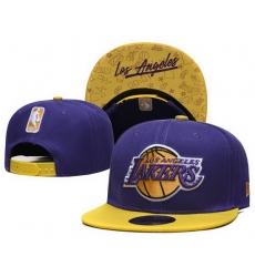Los Angeles Lakers NBA Snapback Cap 003