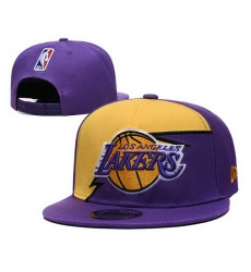 Los Angeles Lakers NBA Snapback Cap 005
