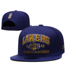 Los Angeles Lakers NBA Snapback Cap 010
