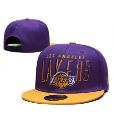 Los Angeles Lakers Snapback Cap 011