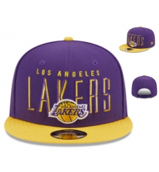 Los Angeles Lakers Snapback Cap 014