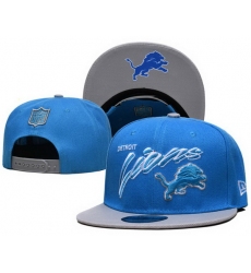 Detroit Lions NFL Snapback Hat 008