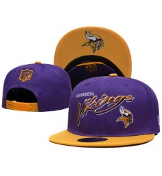 Minnesota Vikings Snapback Hat 24E11