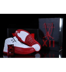 Air Jordan 12 Shoes 2013 Mens Grade AAA White Red