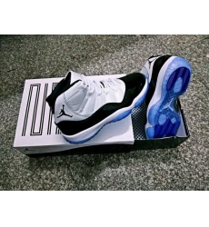 Air Jordan 11 Retro Concord Men Shoes White Black Blue