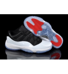Air Jordan 11 Shoes 2013 Mens Low Black White Red