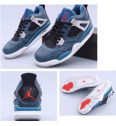 Air Jordan 4 Retro Laser Blue Men Shoes
