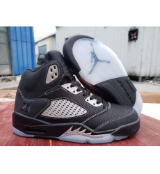 Men Jordan 5 2021Black Shoes