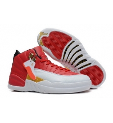 Air Jordan 12 Shoes 2014 Womens Red White