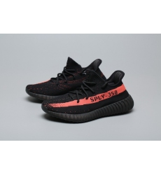 adidas Yeezy Boost 350 V2 Core Black Red Men Shoes