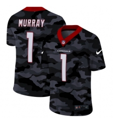 Arizona Cardinals 1 Kyler Murray Men Nike 2020 Black CAMO Vapor Untouchable Limited Stitched NFL Jersey