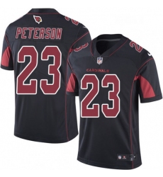 Men Nike Arizona Cardinals 23 Adrian Peterson Elite Black Rush Vapor Untouchable NFL Jersey