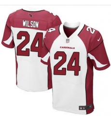 Nike Arizona Cardinals #24 Adrian Wilson White Men 27s Stitched NFL Elite Jersey
