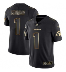 Nike Cardinals 1 Kyler Murray Black Gold Vapor Untouchable Limited Jersey