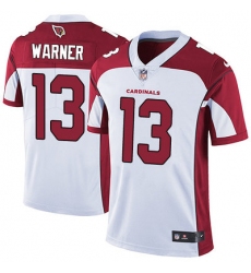 Nike Cardinals #13 Kurt Warner White Mens Stitched NFL Vapor Untouchable Limited Jersey