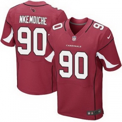 Nike Cardinals #90 Robert Nkemdiche Red Team Color Mens Stitched NFL Elite Jersey