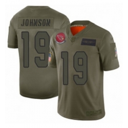 Womens Arizona Cardinals 19 KeeSean Johnson Limited Camo 2019 Salute to Service Football Jersey