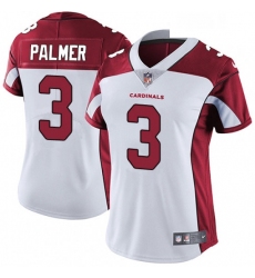 Womens Nike Arizona Cardinals 3 Carson Palmer Elite White NFL Jersey