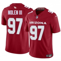 Youth Arizona Cardinals 97 Walter Nolen III Red 2025 Draft F U S E Vapor Untouchable