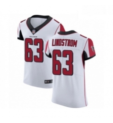 Men Atlanta Falcons 63 Chris Lindstrom White Vapor Untouchable Elite Player Football Jersey