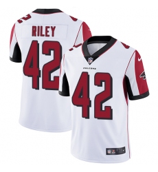 Nike Falcons #42 Duke Riley White Mens Stitched NFL Vapor Untouchable Limited Jersey