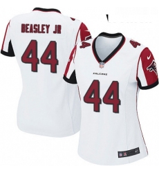 Womens Nike Atlanta Falcons 44 Vic Beasley Game White NFL Jersey