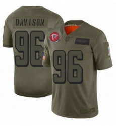 Youth Atlanta Falcons 96 Tyeler Davison Limited Camo 2019 Salute to Service Football Jersey