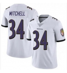 Men Baltimore Ravens Nike Keaton Mitchell White F U S E Stitched NFL Jersey Men Baltimore Ravens Nike Keaton Mitchell White F U S E Stitched NFL Jersey