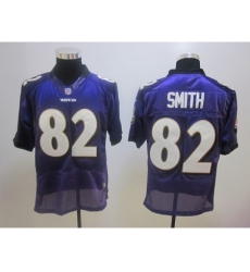 Nike Baltimore Ravens 82 Torrey Smith purple Elite NFL Jersey