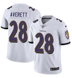 Nike Ravens Anthony Averett White Vapor Untouchable Limited Jersey