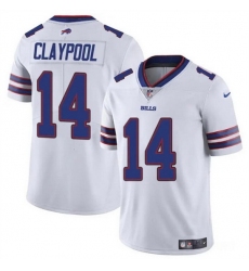Men Buffalo Bills 14 Chase Claypool White 2024 Vapor Untouchable Limited Stitched Football Jersey