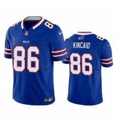 Men's Buffalo Bills #86 Dalton Kincaid Blue 2023 F.U.S.E. Vapor Untouchable Limited Football Stitched Jersey