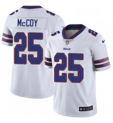 Mens Nike Buffalo Bills 25 LeSean McCoy White Vapor Untouchable Limited Player NFL Jersey