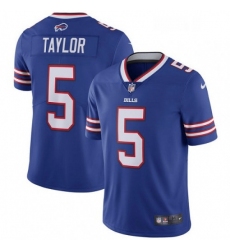 Mens Nike Buffalo Bills 5 Tyrod Taylor Royal Blue Team Color Vapor Untouchable Limited Player NFL Jersey