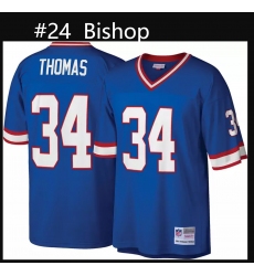 Mitchell & Ness Men's Buffalo Bills Cole Bishop #24 Royal 1990 Throwback Jersey