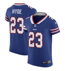 Nike Bills #23 Micah Hyde Royal Blue Team Color Mens Stitched NFL Vapor Untouchable Elite Jersey