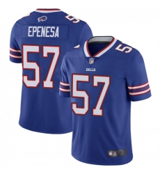 Nike Bills 57 AJ Epenesa Royal 2020 NFL Draft Vapor Untouchable Limited Jersey