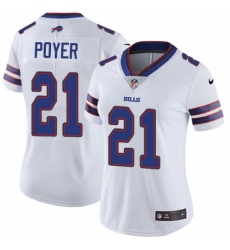 Womens Nike Buffalo Bills 21 Jordan Poyer Elite White NFL Jersey