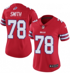 Womens Nike Buffalo Bills 78 Bruce Smith Limited Red Rush Vapor Untouchable NFL Jersey