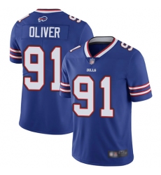 Nike Bills 91 Ed Oliver Royal Youth 2019 NFL Draft First Round Pick Vapor Untouchable Limited Jersey