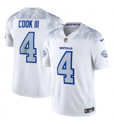 Youth Buffalo Bills 4 James Cook III White 2025 F U S E Rivalries Vapor Untouchable Stitched Football Jersey Youth Buffalo Bills 4 James Cook III White 2025 F U S E Rivalries Vapor Untouchable Stitched Football Jersey