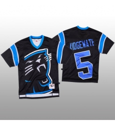 NFL Carolina Panthers 5 Teddy Bridgewater Black Men Mitchell  26 Nell Big Face Fashion Limited NFL Jersey