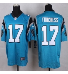 New Carolina Panthers #17 Devin Funchess Blue Alternate Men Stitched NFL Elite Jersey