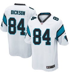 Nike Panthers #84 Ed Dickson White Mens Stitched NFL Elite Jersey