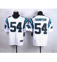 nike nfl jerseys carolina panthers 54 thompson white[Elite]